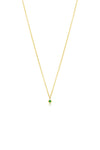 Maliit Princess Necklace - Yellow Gold and Emerald