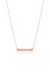 Maliit ID Necklace - Rose Gold