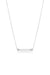 Maliit ID Necklace - White Gold