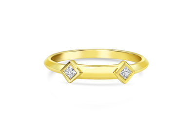 Maliit ID Ring - Yellow Gold